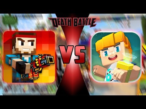 Pixel Gun 3D VS Blockman Go Build and Shoot