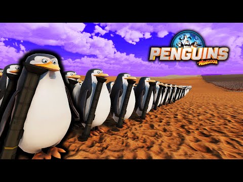 2,000 RICO (Madagascar) vs 15,000,000 ROMAN GENERALS | Ultimate Epic Battle Simulator 2