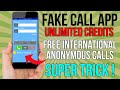 Fake Call App Unlimited Credits Trick | Best Free Call App for Android | Phone ID Faker Free Credits