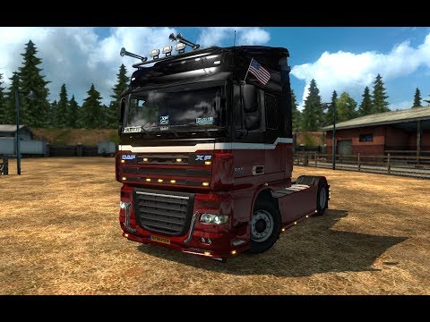 ETS 2- Goteborg to Berlin (DAF XF 105)
