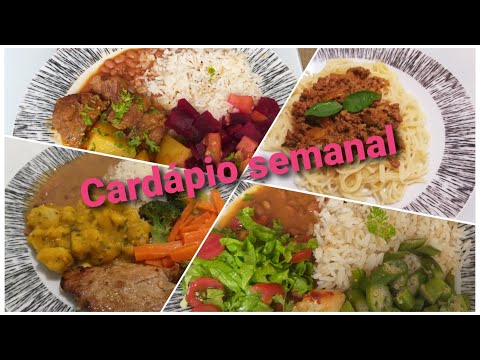 Cardapio semanal