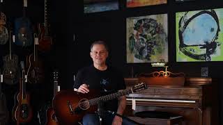 Video thumbnail for Santa Cruz 00-DE - Don Edwards "Cowboy Singer" by Organic Sounds Select Guitars