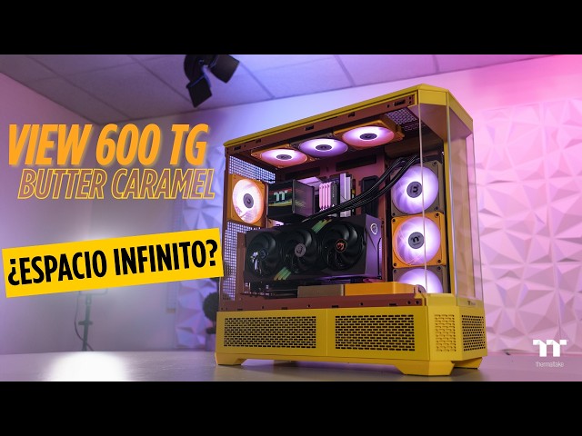 Vídeo relacionado con Thermaltake View 600 TG | Full Tower E-ATX | Diseño Panorámico con 4 Paneles de Cristal Templado | Compatible con Radiadores de hasta 420mm y 10 Ventiladores de140 mm | Future Dusk