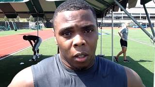 Tulane RB Derrick Strozier