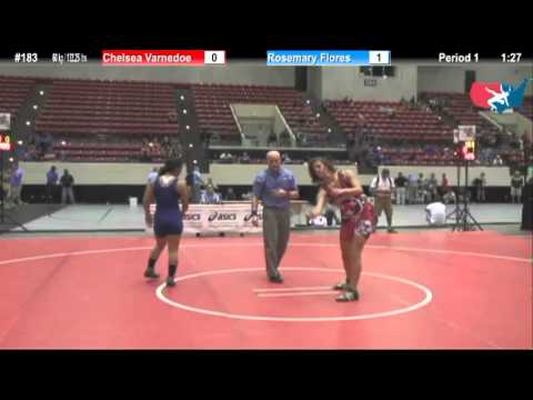 WM 60 KG - RD3 - Chelsea Varnedoe (TN Pride) vs. Rosemary Flores (NY)