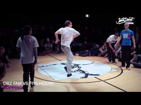 JUSTE DEBOUT SWITZERLAND 2014 - POPPING FINAL (DBZ Fam vs Fiya House)
