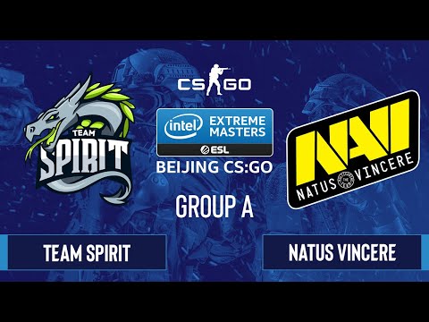 CS:GO - Natus Vincere vs. Team Spirit [Nuke] Map 2 - IEM Beijing 2020 Online - Group A - EU