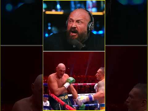 True Geordie Hilarious Reaction To Tyson Fury Getting Knocked Down!