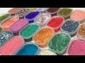 MIXING ALL MY SLIME SLIME SMOOTHIE SATISFYING Videos 4