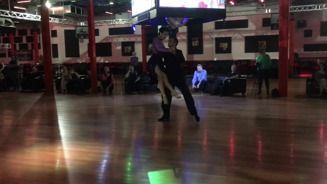 Julia Gorin & Jonatan Baez. "Los Mareados" Color Tango de Roberto Alvarez. Laval 11-Apr-2018 (2-5)