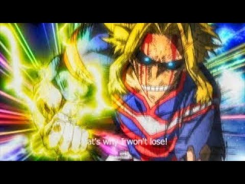 UNITED STATES OF SMASH (60FPS) All Might Vs All for One[FULL FIGHT] Boku no Hero Academia
