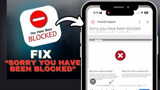 How To Fix 'Sorry You Have Been Blocked' On Any Website in SECONDS!