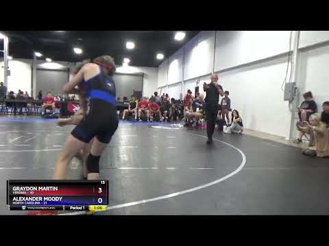 97 Lbs Round 3 (4 Team) - Graydon Martin, Virginia Vs Alexander Moody, North Carolina A720