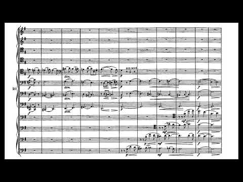 Julius Klengel - Hymnus for Twelve Celli, Op. 57 (1920) [Score-Video]