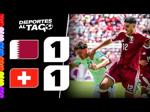 ✅ QATAR logró un EMPATE AGÓNICO 1-1 frente a SUIZA en el COMIENZO del MUNDIAL 2026