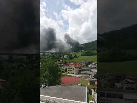 samstag 21.05.22 Brennerautobahn etwas brennt