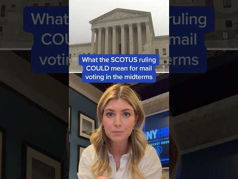 What the SCOTUS ruling COULD mean for mail voting in the midterms