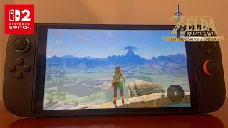 The Legend of Zelda: Breath of the Wild - Nintendo Switch 2 Edition Handheld Gameplay