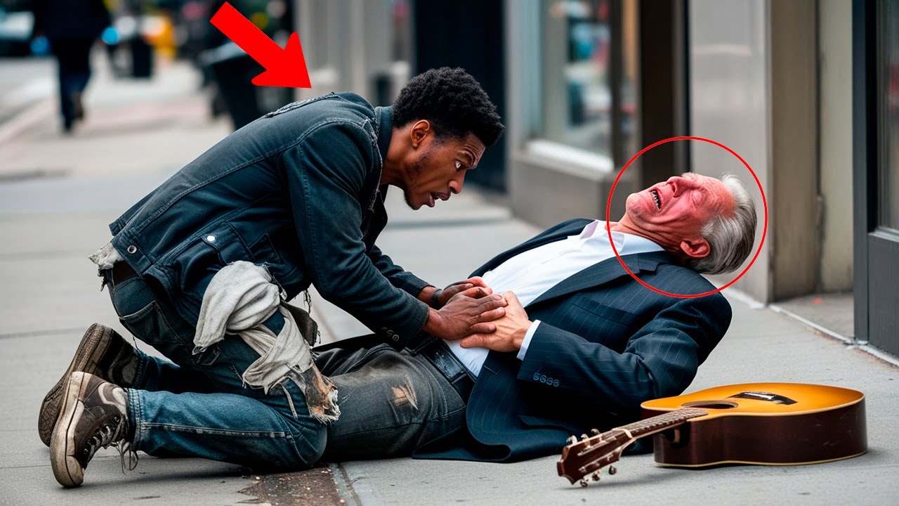 BLACK Street MUSICIAN Saves a LIFE, Finds a LETTER the Next Day That CHANGES EVERYTHING