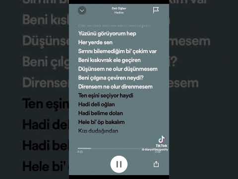 hadise deli oğlan lyrics