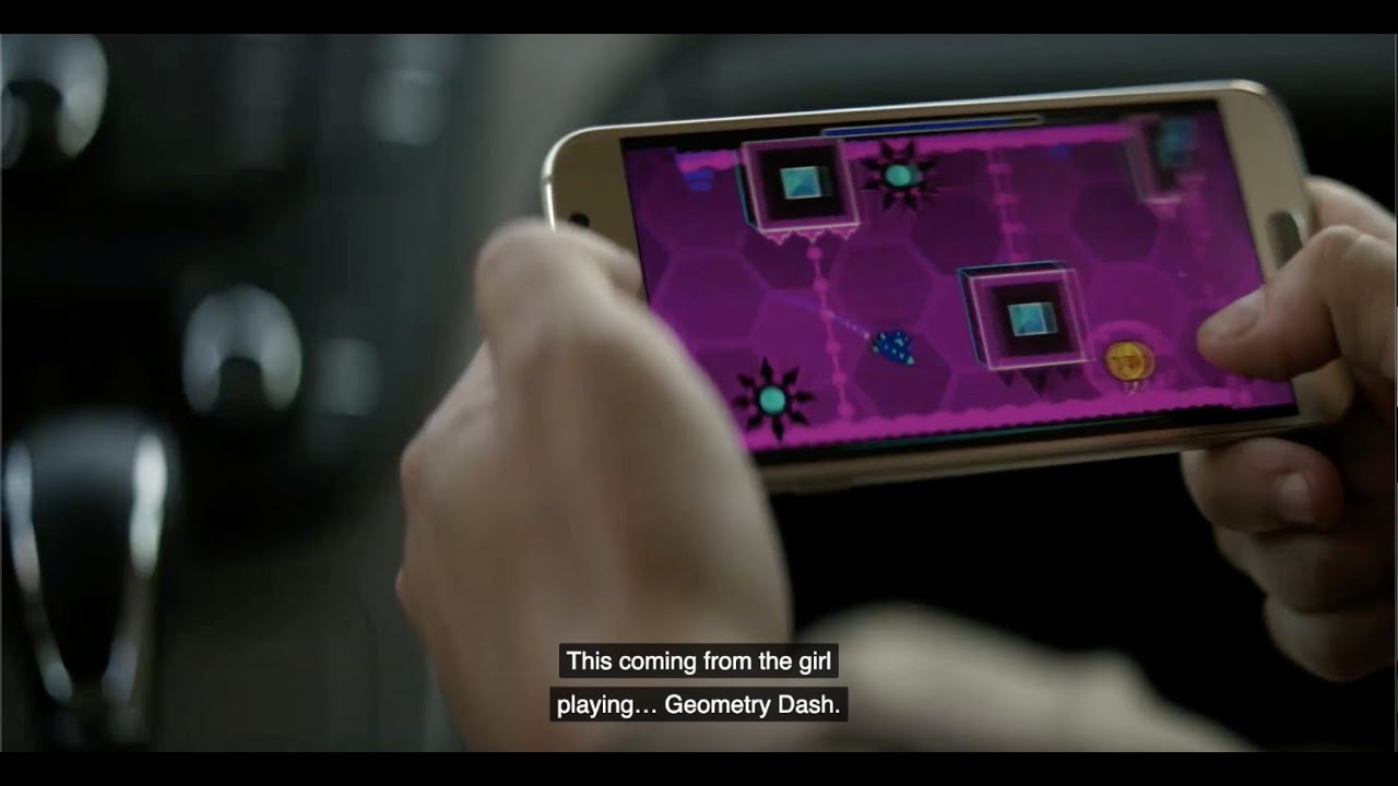 Geometry Dash Reference in The Terminal List: Dark Wolf Season 1 Episode 4