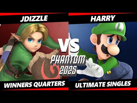 Phantom 2025 - Jdizzle (Young Link) Vs. Harry (Luigi) Smash Ultimate - SSBU