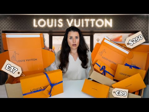 I bought the CHEAPEST item from each catagory on LOUIS VUITTON!