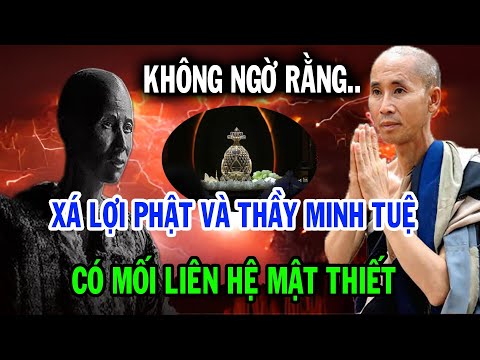 Không ai ngờ rằng, Xá Lợi Đức Phật và Thầy Minh Tuệ có mối liên hệ mật thiết với nhau
