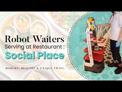 Tech meets Taste: 365Robot Serving at Social Place Singapore!