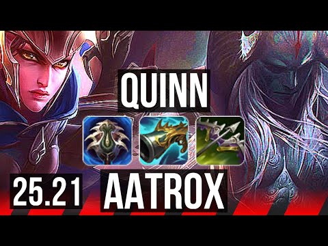 QUINN vs AATROX (TOP) | EUW Master | 25.21