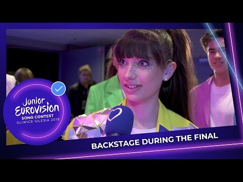 Emotional reactions of the Junior Eurovision Stars right after the show