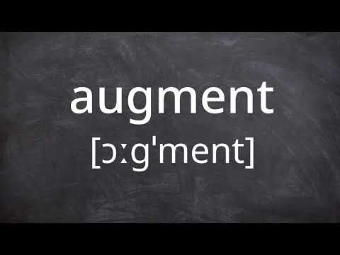 image-What is the meaning of augmented?