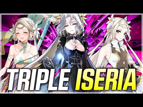 TRIPLE ISERIA GOES TO GUILDWAR!! - Epic Seven