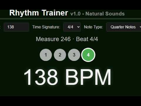 Metronome 138 BPM