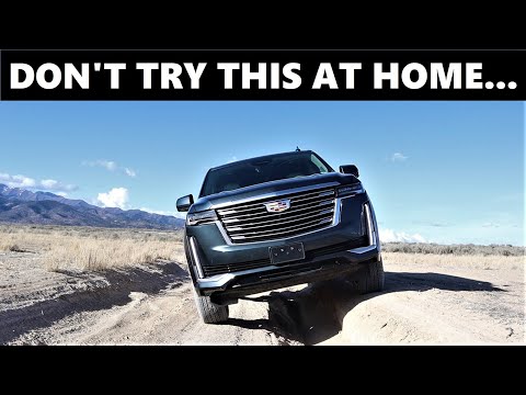 I Take A BRAND NEW $110,000 Cadillac Escalade Off-Road And It Ends In DISASTER...