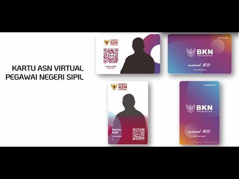 Tutorial Kartu ASN Virtual