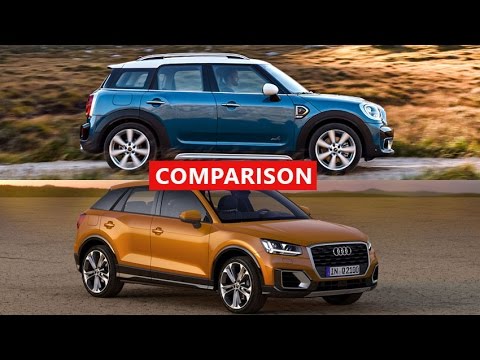 2017 Audi Q2 vs 2017 MINI Countryman Comparison - INTERIOR, EXTERIOR, TEST DRIVE