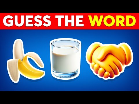 Guess the WORD by Emojis? 🤔 Word by Emoji Quiz | Quiz Dino
