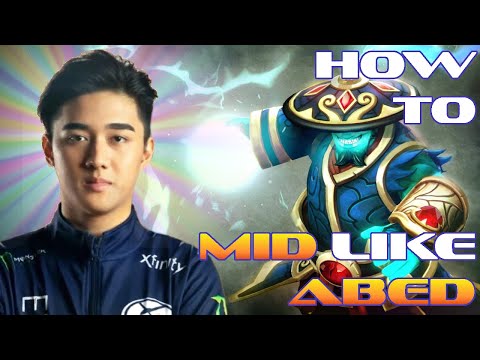 How Abed plays MID as Rank 1 | Dota 2 Pro Analysis by 1437