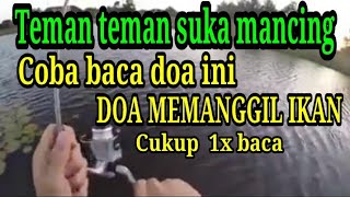 Download lagu Doa cara memanggil ikan di sungai /di laut mp3