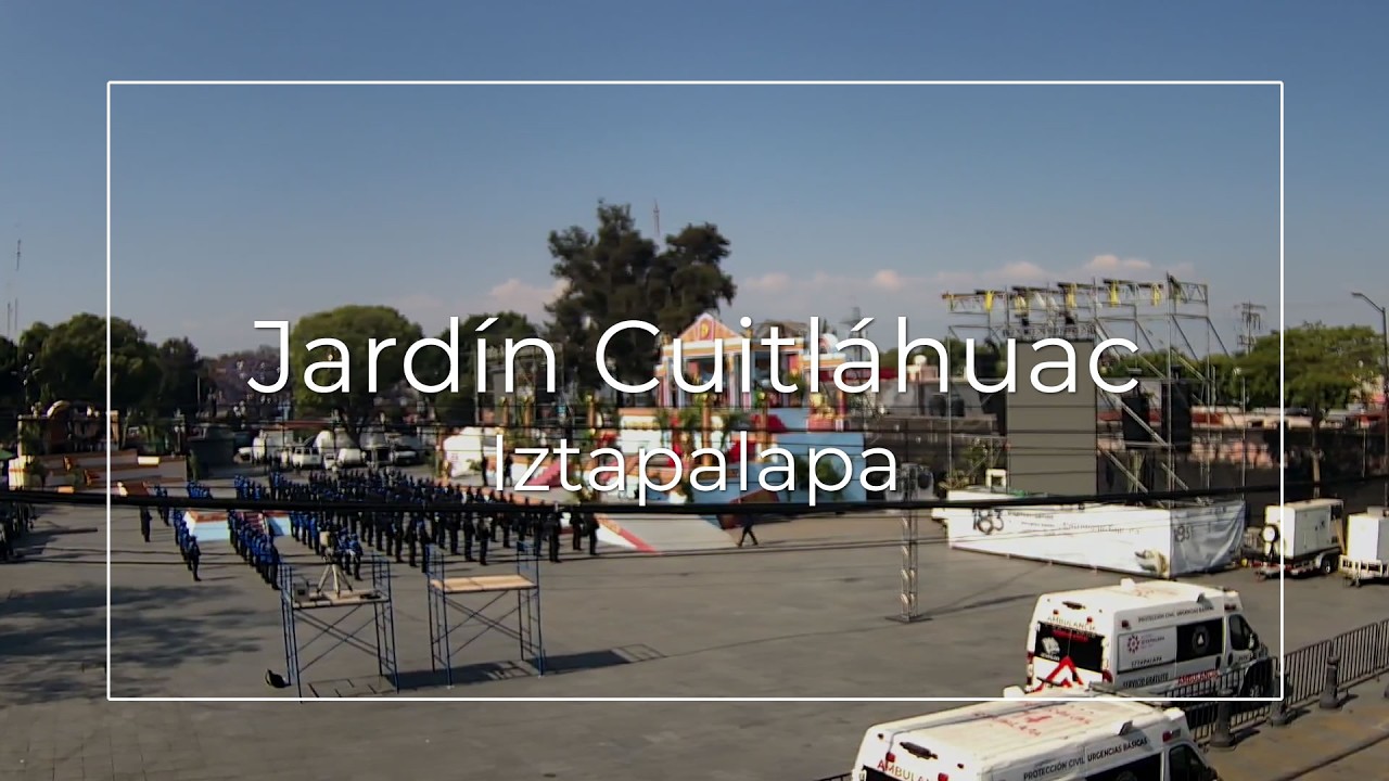 Live webcam view of Cuitlรกhuac Square Live View, Iztapalapa