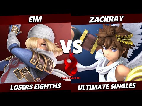 Kagaribi 9 Top 8 - Eim (Sheik) Vs. Zackray (Pit) SSBU Ultimate Tournament