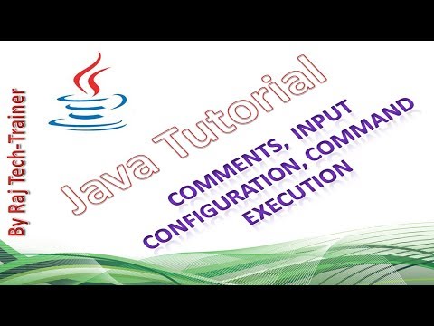 Java For Test Engineers Comments_input Configuration_command Execution Part3