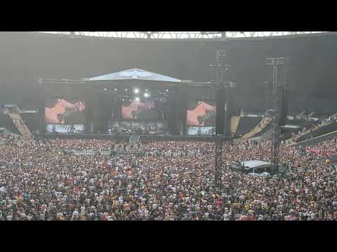 Wolfgang Van Halen, Dave Grohl, Justin Hawkins, Josh Freese - On Fire Cover Live 4K 3/9/22