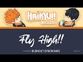 BURNOUT SYNDROMES - FLY HIGH!! | Haikyu!! S2 OP (KAN/ROM/ENG Trans) Lyrics