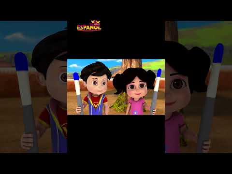 La manzana es roja | The Apple Is Red | Vir The Robot Boy | Español Canciones Shorts