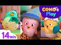 Como's Play | Hide and seek + More Episodes 14min | Cartoon video for kids