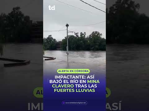 🌊 IMPACTANTE CRECIDA EN MINA CLAVERO