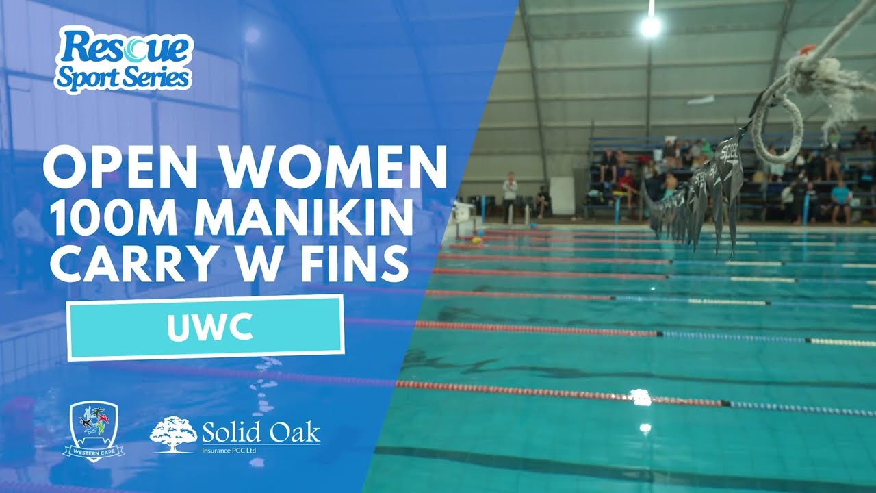 Open Women 100M Manikin Carry with Fins | Lifesaving Rescue Sport Series | Full Commentary