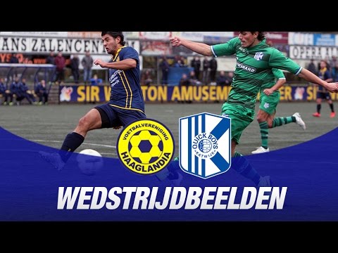 Wedstrijdbeelden Haaglandia - Quick Boys